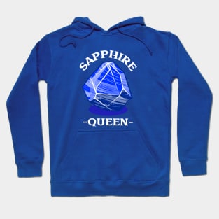 Sapphire Queen Gemstone Gem Hoodie